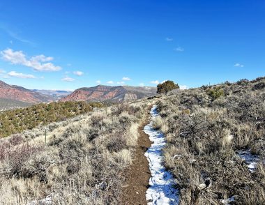 Boneyard trail on February 14, 2026